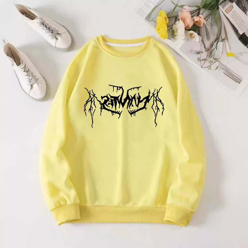 Women's casual sweatshirt with modern graphic design Lisslune