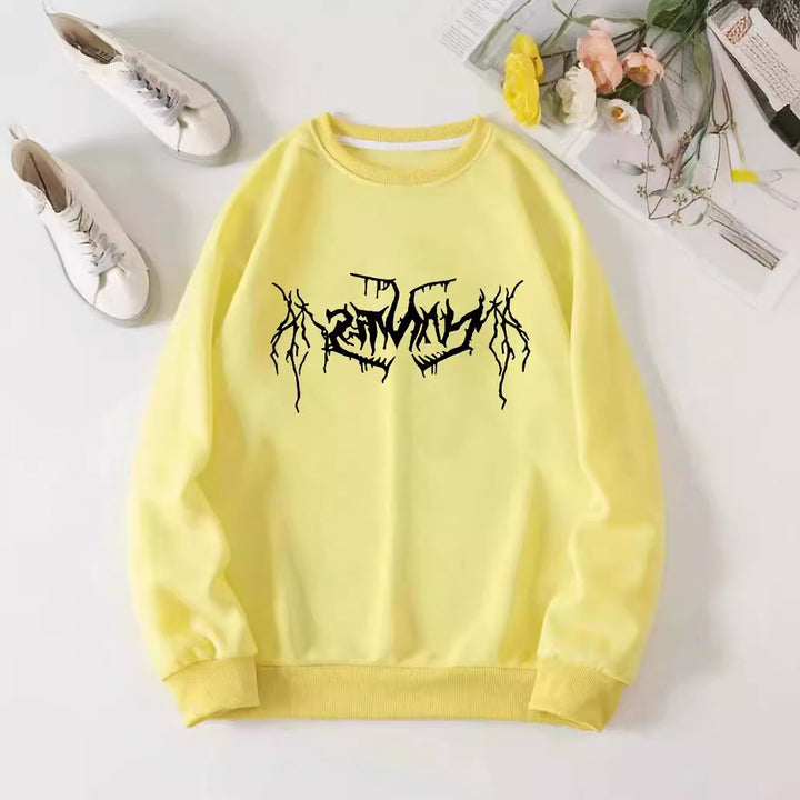 Women's casual sweatshirt with modern graphic design Lisslune