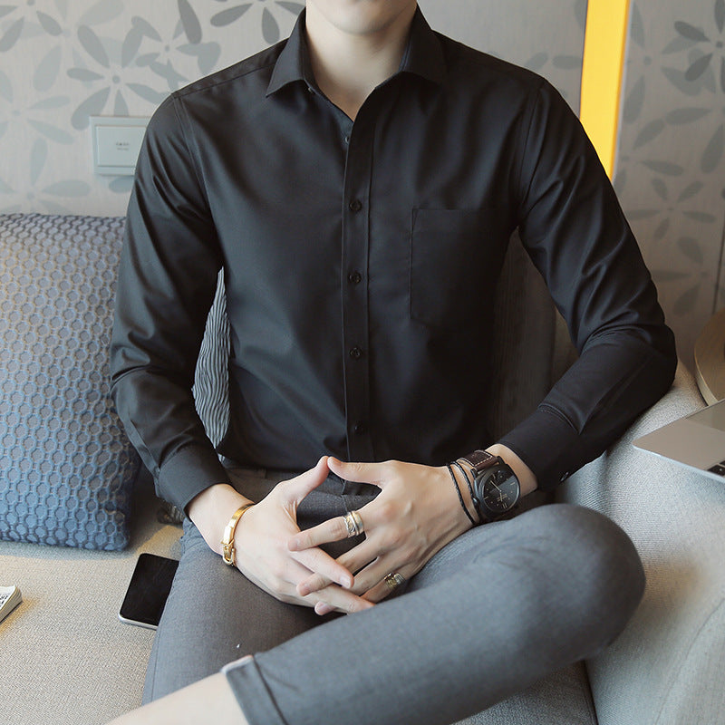 Men's elegant cotton shirt Lisslune