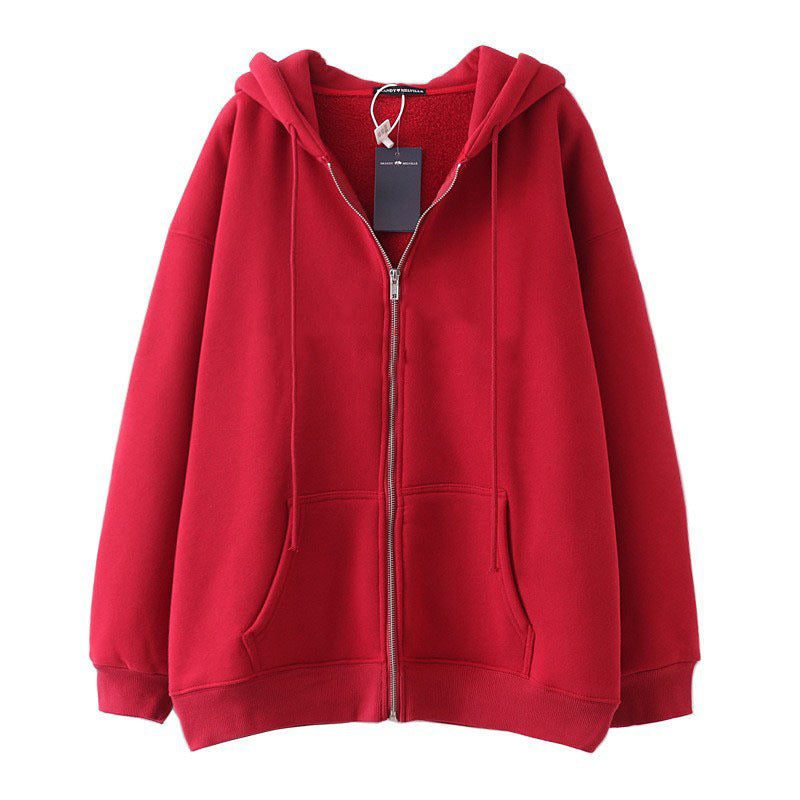 Women's hooded jacket with an oversized fit and practical pockets Lisslune