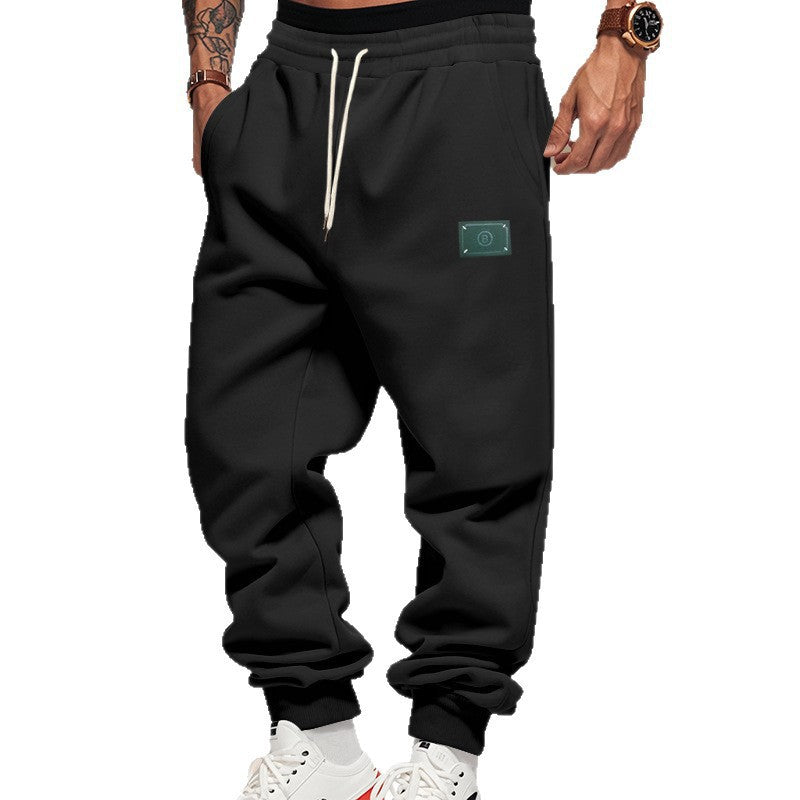 Men's comfortable joggers with adjustable waistband and practical side pockets Lisslune