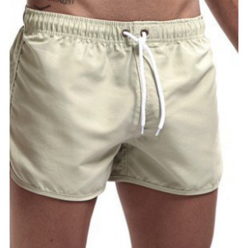 Men's swim shorts made of quick-drying material with an elastic waistband Lisslune