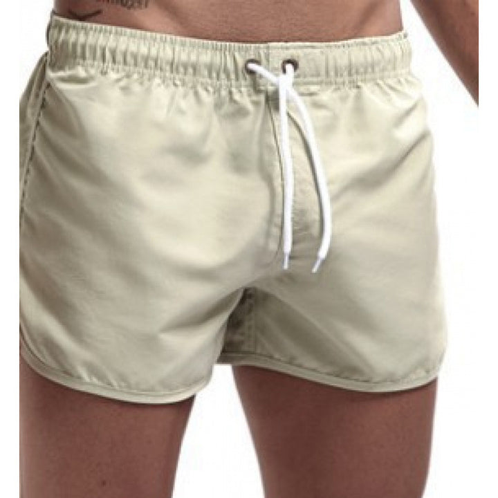 Men's swim shorts made of quick-drying material with an elastic waistband Lisslune