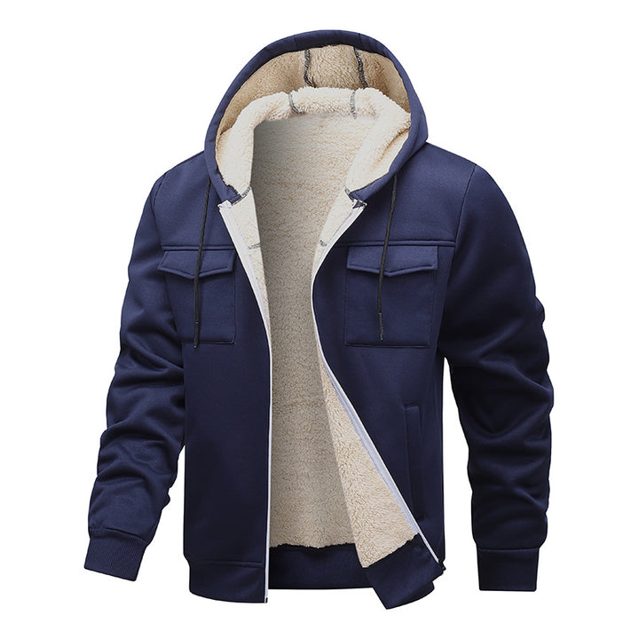 Men's Sweat Jacket with Soft Inner Lining Lisslune