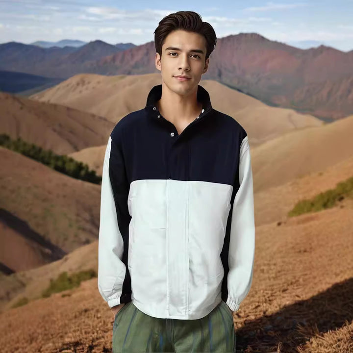 Men's functional transitional jacket with high collar Lisslune