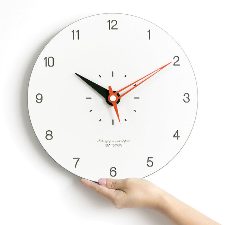 Lisslune | Frendorf™ Minimalistic Modern Round Wall Decor Silent Clock