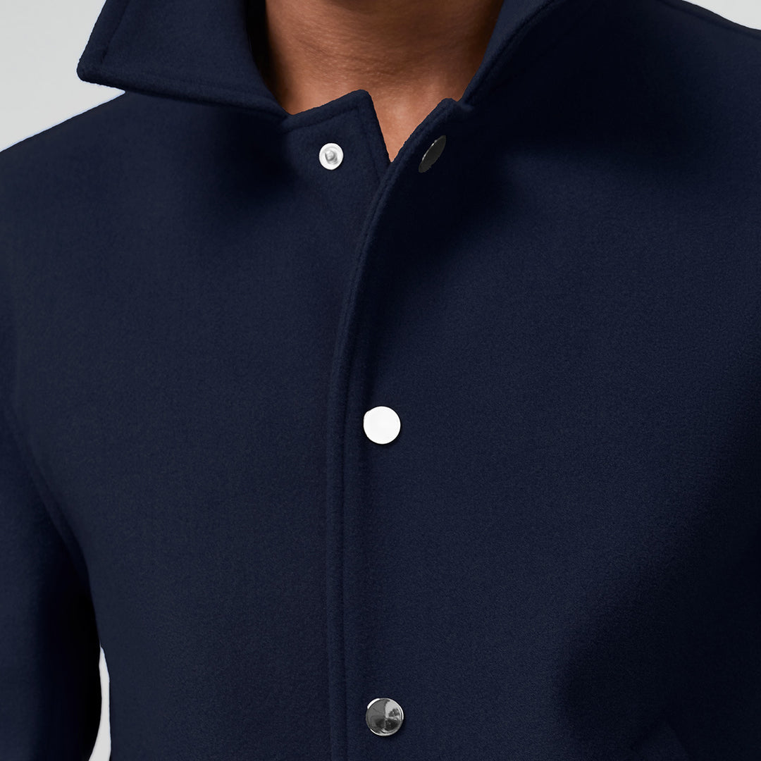 Men's Casual Jacket with Classic Collar Lisslune
