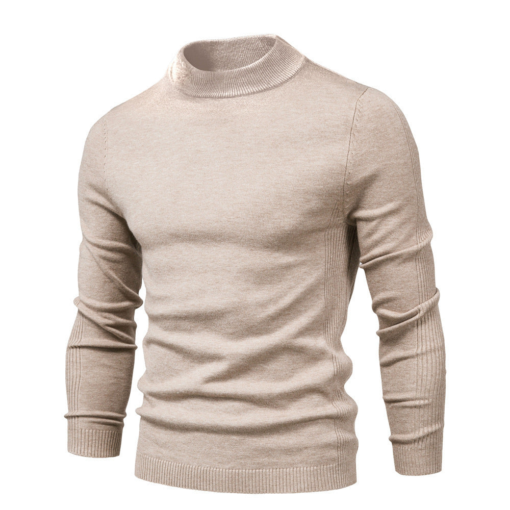 Men's turtleneck sweater made from high-quality wool Lisslune