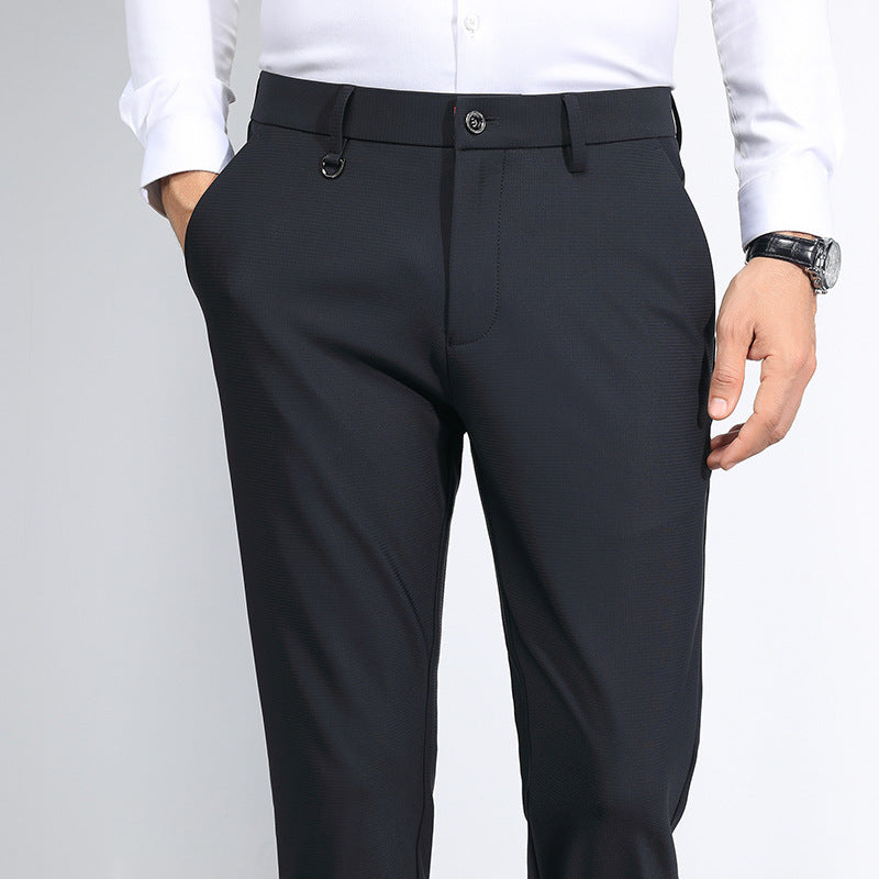 Men's elegant suit pants with breathable fabric Lisslune