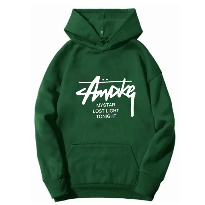 Ladies hoodie with modern lettering Lisslune