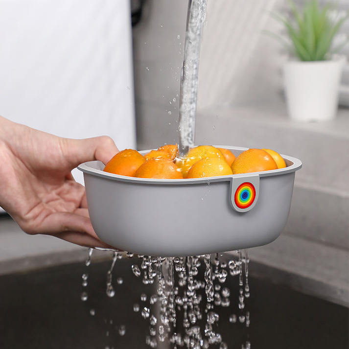 Lisslune | Practical Snack Bowl with 2 Levels