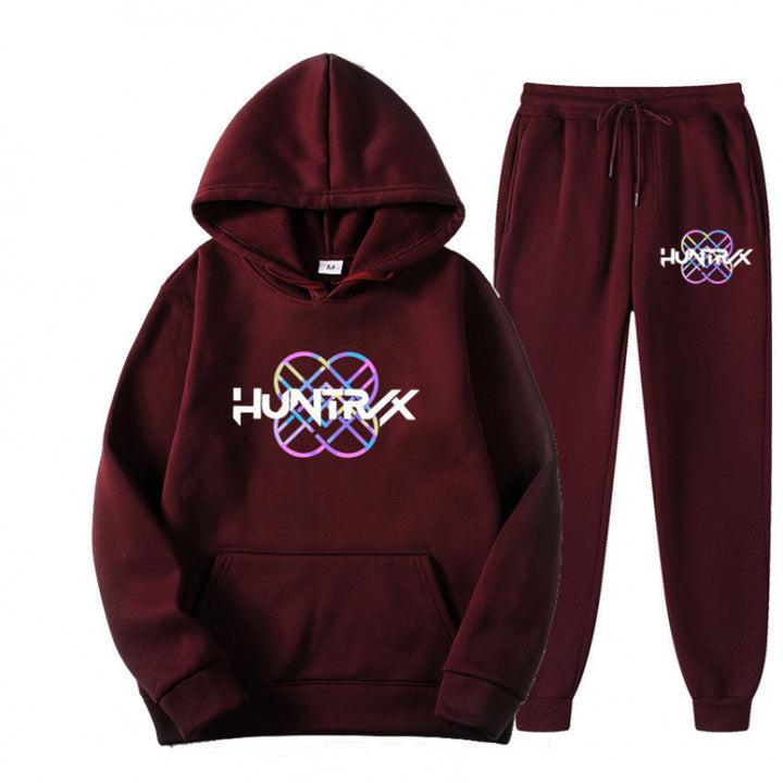 Women's tracksuit with modern graphic design and casual fit Lisslune
