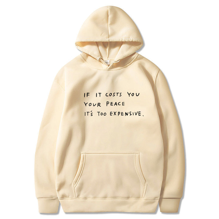 Women's hoodie with inspiring motif Lisslune