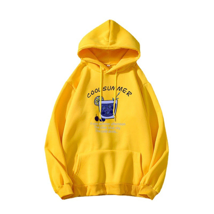 Women's hoodie with cheerful summer motif Lisslune
