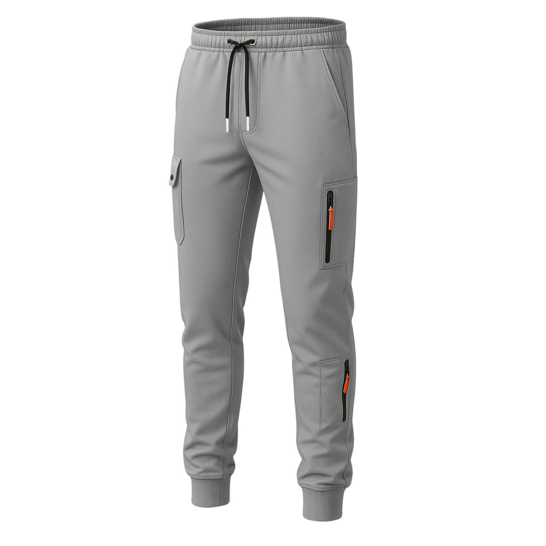 Men's functional cargo jogging pants with pockets Lisslune