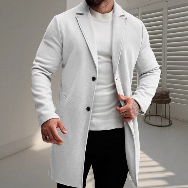 Men's elegant wool coat Lisslune