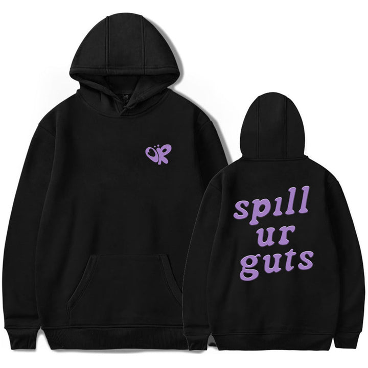 Women's hoodie with casual lettering and comfortable fit Lisslune