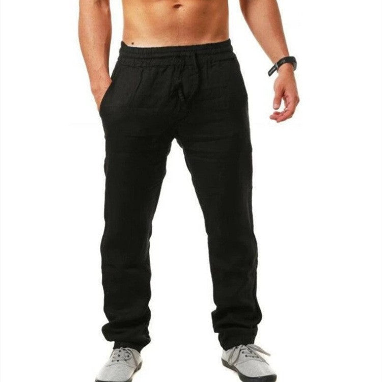 Men's Casual Linen Pants Lisslune