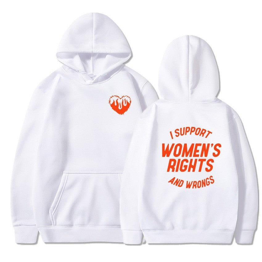 Women's hoodie with inspiring message design Lisslune