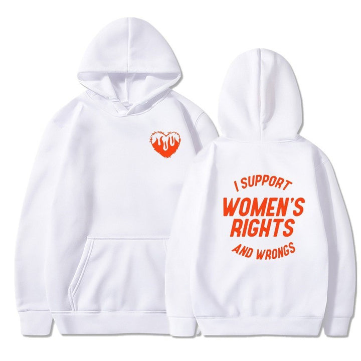 Women's hoodie with inspiring message design Lisslune