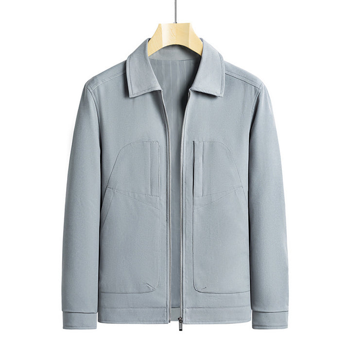 Men's casual leisure jacket with practical pockets Lisslune