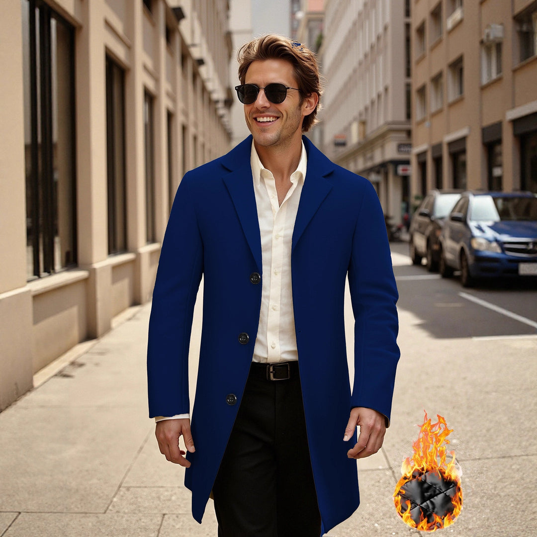 Men's elegant and stylish overcoat Lisslune