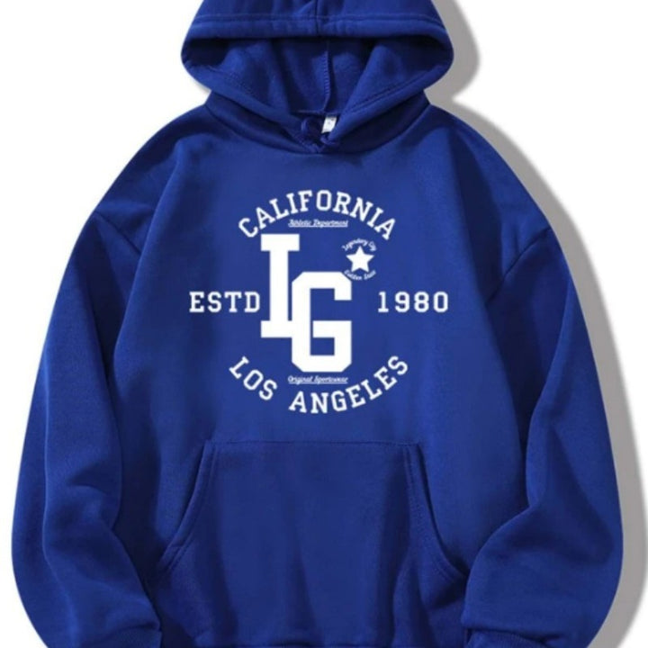 Women's hoodie with sporty California print Lisslune