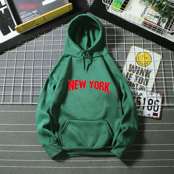 Women's hoodie with stylish New York design Lisslune
