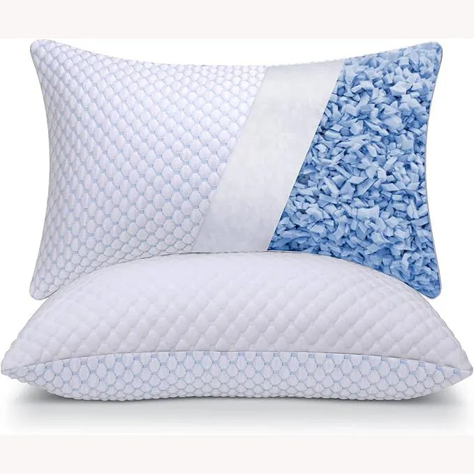 Lisslune | ChillEase – Refreshing Memory Foam Pillow for Comfort