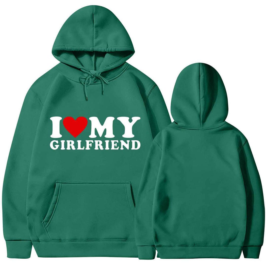 Women's casual hoodie with heart graphic Lisslune