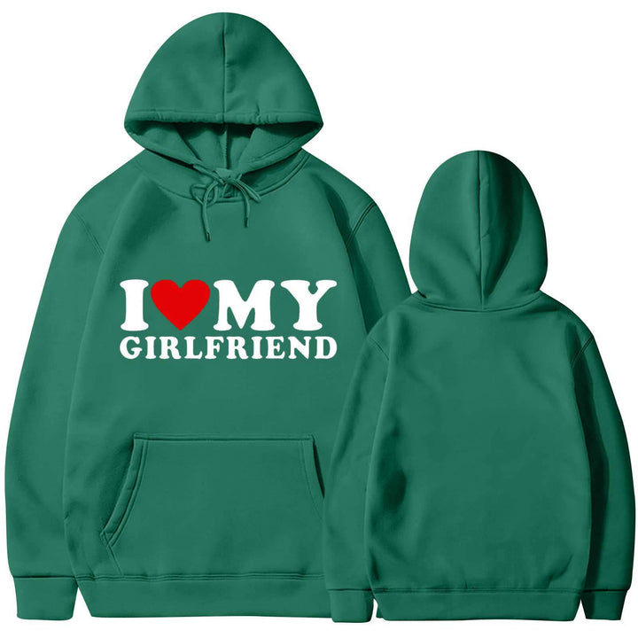 Women's casual hoodie with heart graphic Lisslune