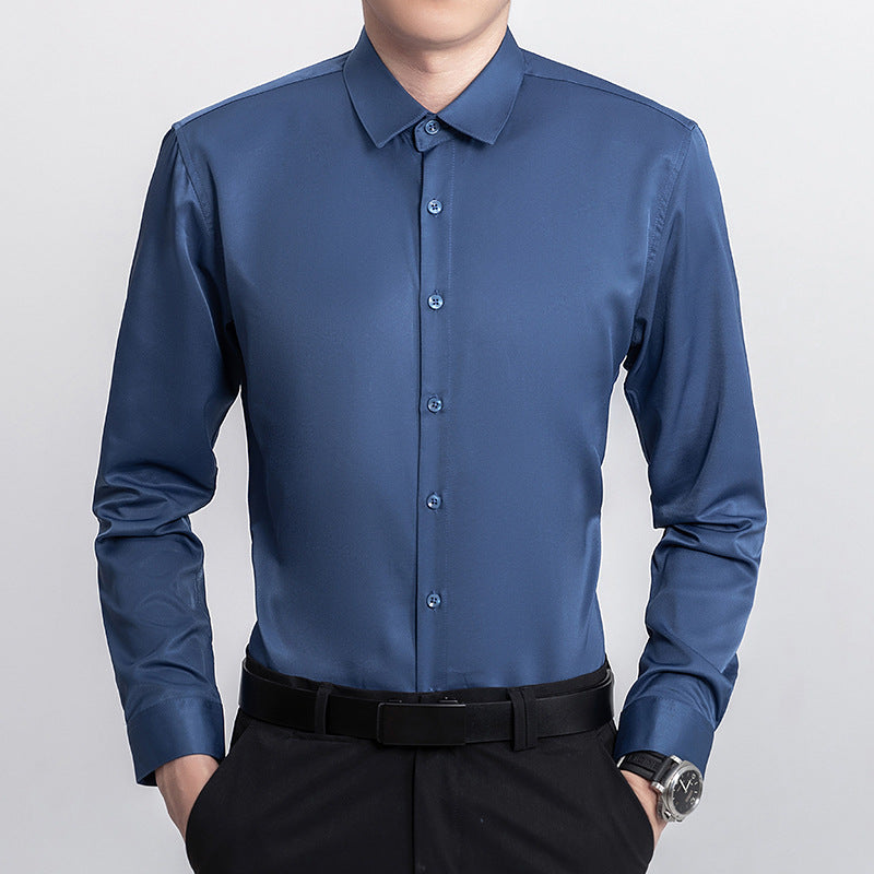 Men's Elegant Long Sleeve Shirt made of Breathable Material Lisslune