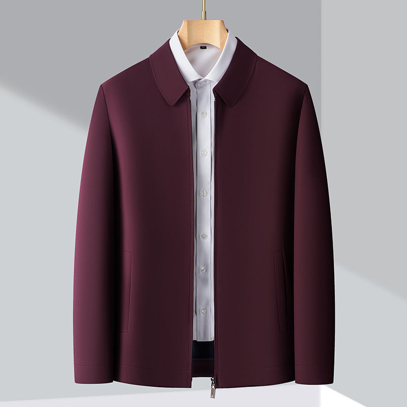 Men's Fashionable Transitional Jacket with Innovative Fit and Practical Pockets Lisslune