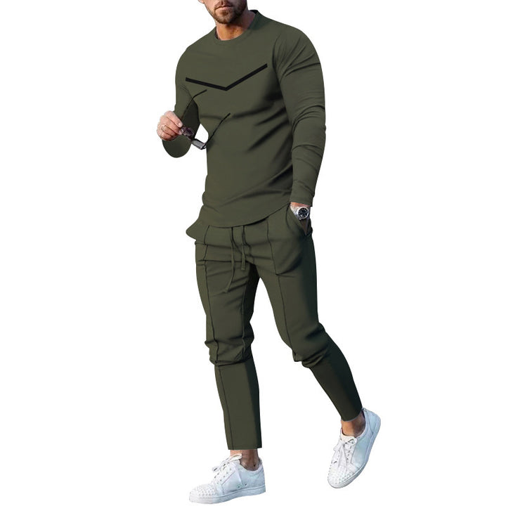 Men's athletic leggings with practical design and breathable function Lisslune