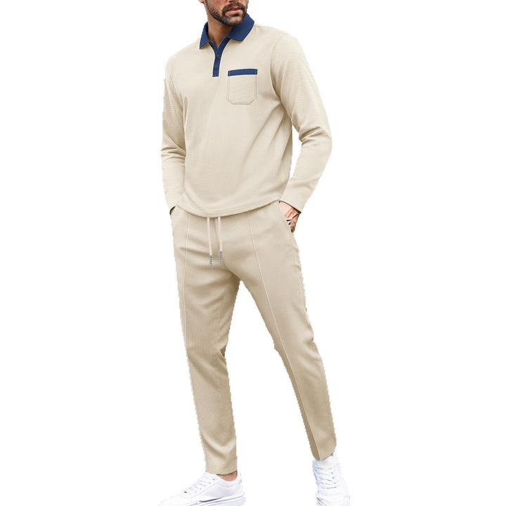Men's sporty leisure set with modern cut and breathable materials Lisslune