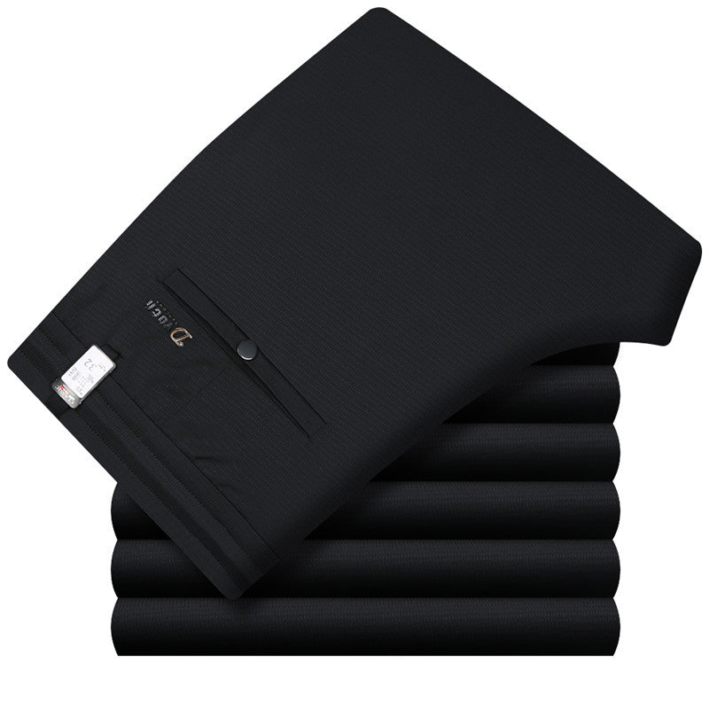Men's elegant suit trousers with innovative pocket design Lisslune