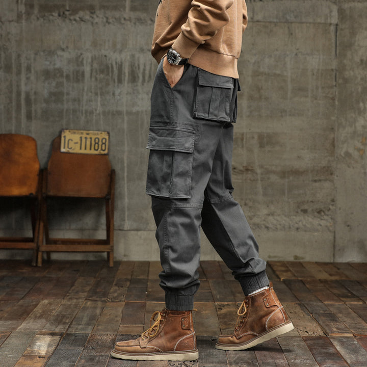Men's cargo pants with multiple practical pockets Lisslune