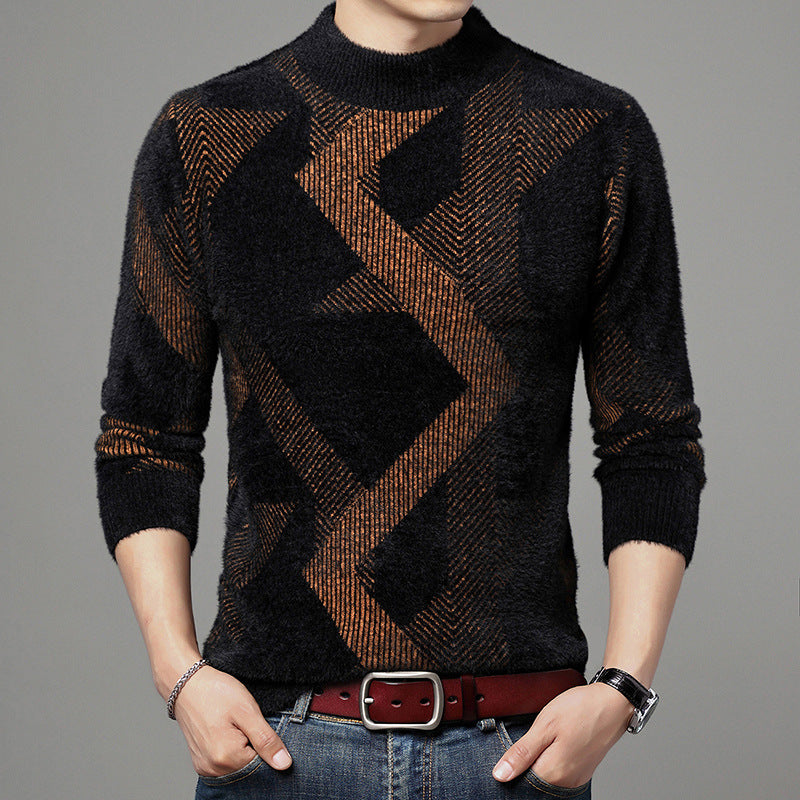 Men's fashionable knitted sweater Lisslune
