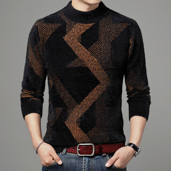 Men's fashionable knitted sweater Lisslune