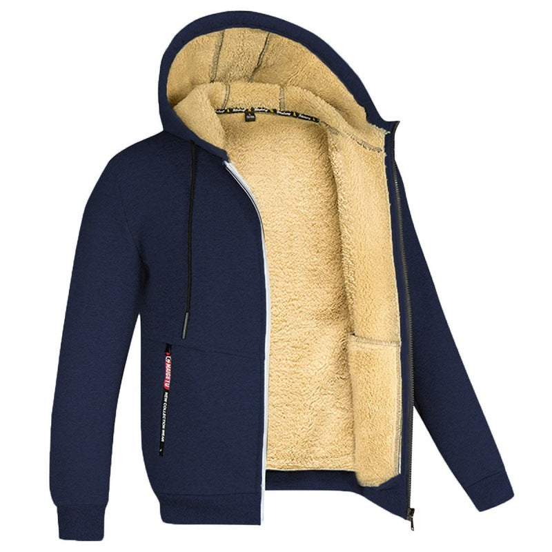 Men's Cozy Hoodie with High-Quality Fleece Lining Lisslune