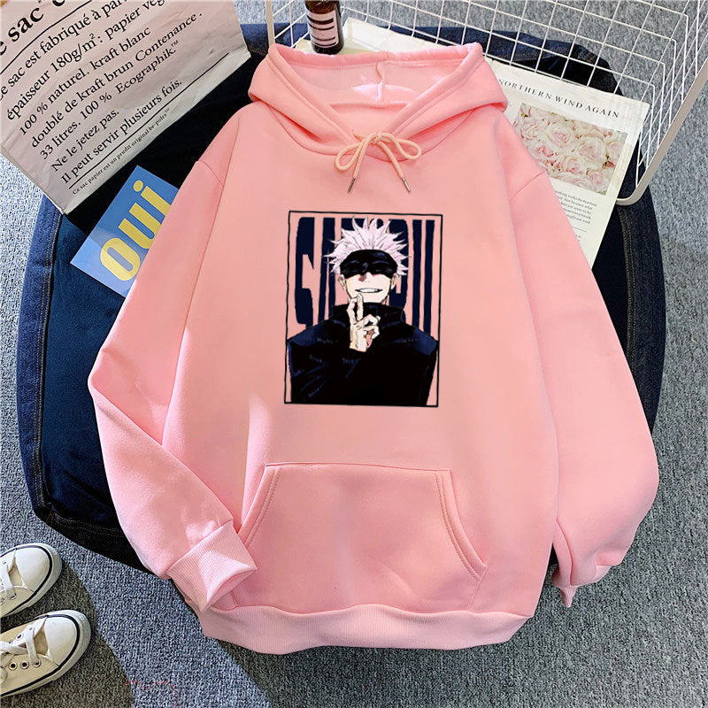 Women's hoodie with unique anime motif Lisslune