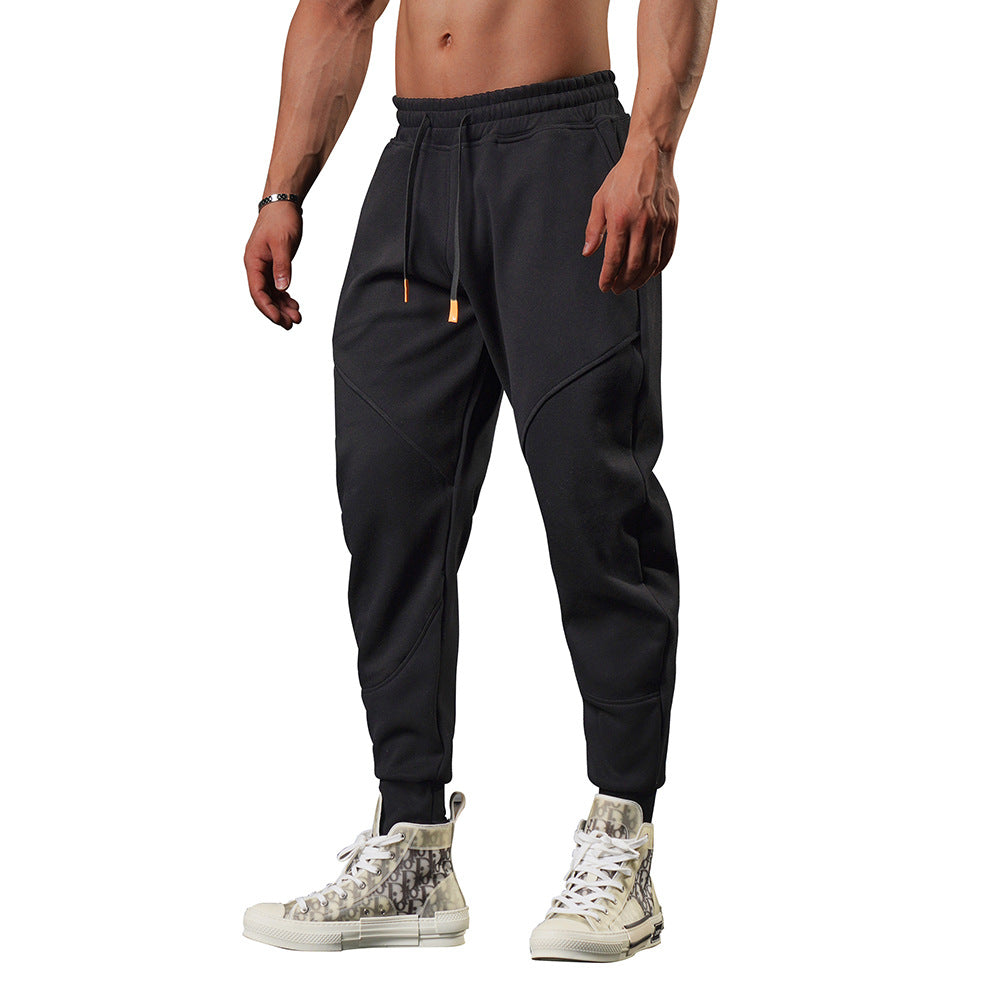 Men's sporty jogging pants with ergonomic cut and stylish accents Lisslune