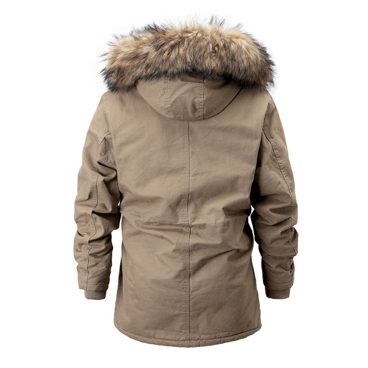 Men's Winter Parka with Removable Hood Lisslune