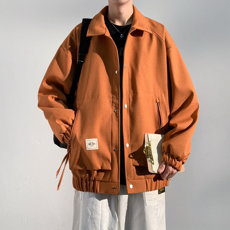 Men's Loose Utility Jacket Lisslune