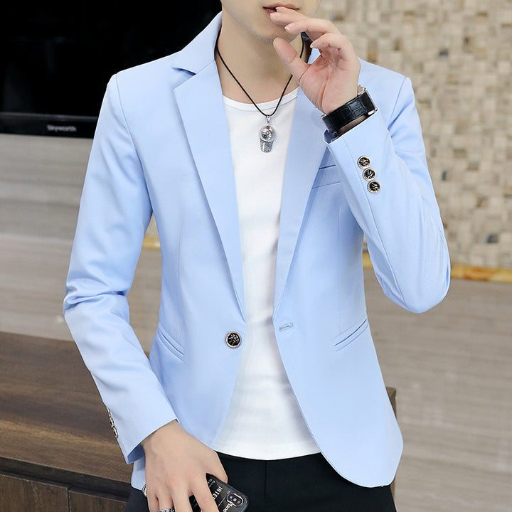 Men's Elegant Blazer Jacket with Modern Cut Elements Lisslune