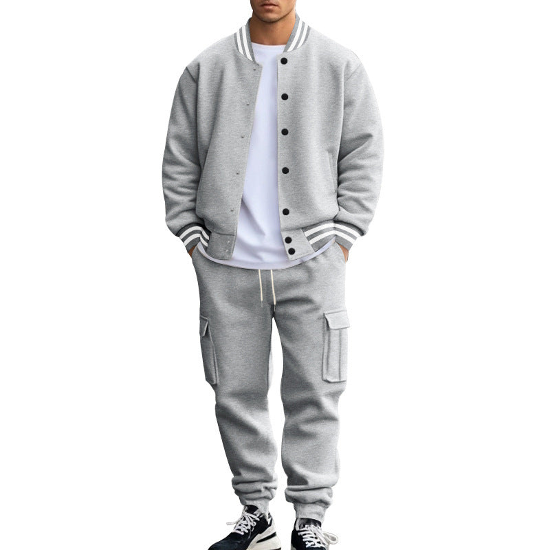 Men's sporty leisure set with balloon cut and practical pockets Lisslune