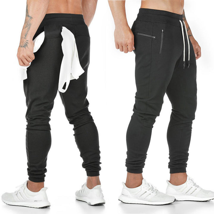 Men's sporty jogging pants made of high-quality stretch material with practical pockets Lisslune