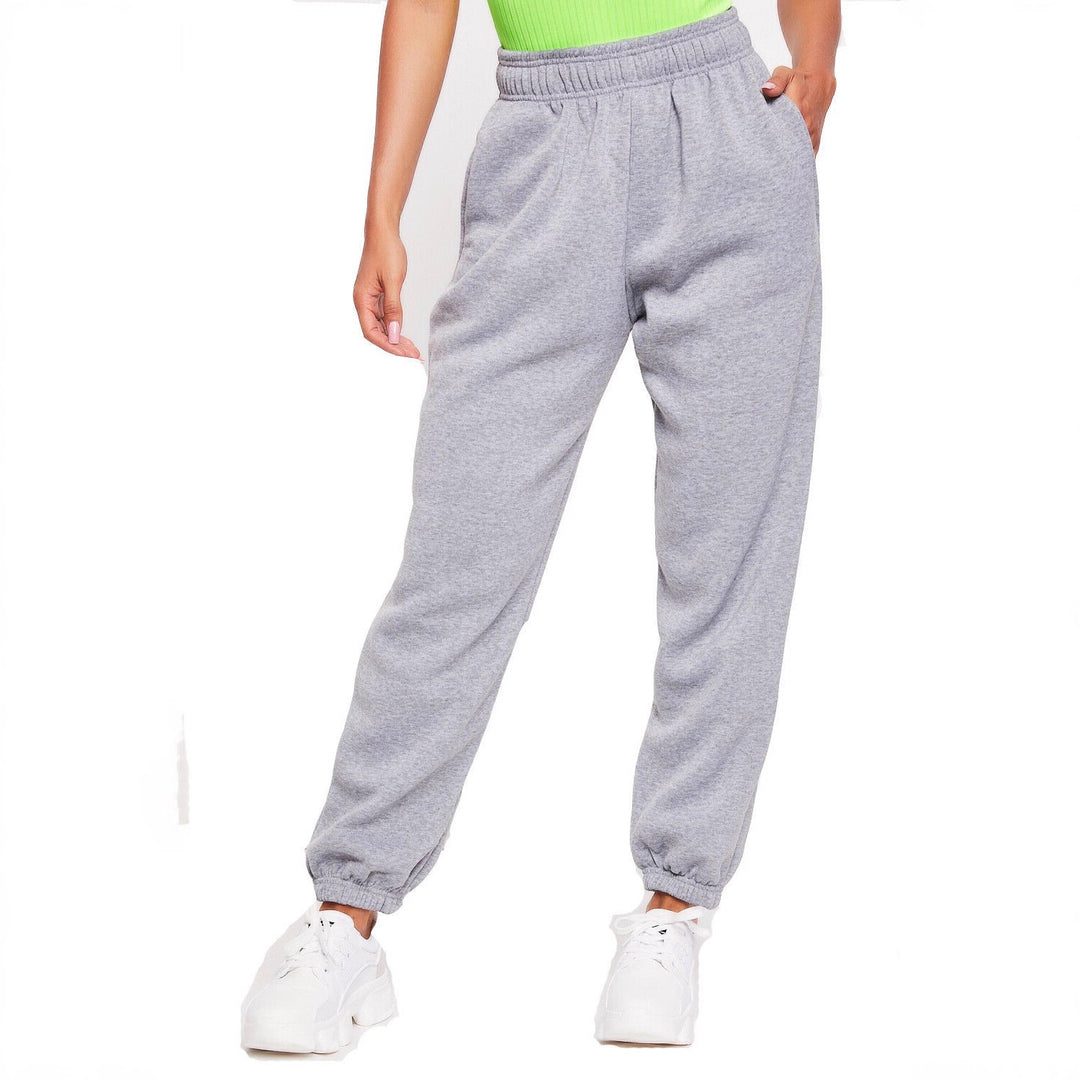 Women's comfortable sweatpants with elastic waistband and cuffs Lisslune