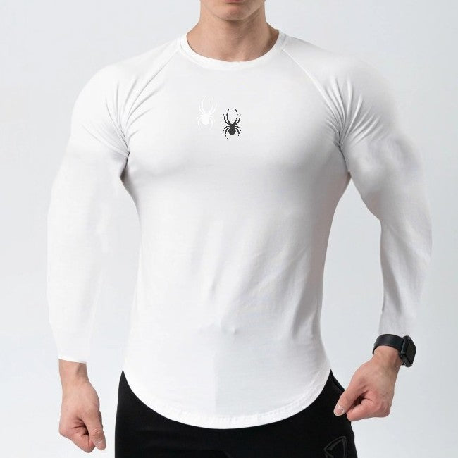 Men's compression t-shirt with innovative breathability and body-hugging fit Lisslune
