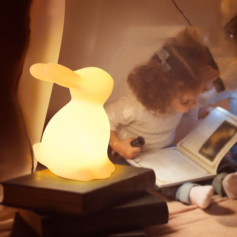 Lisslune | Contemporary Creative Rabbit PE LED Table Lamp for the Bedroom